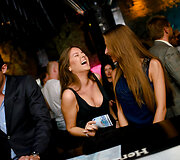 Vakarėlio klube &bdquo;Mojo Lounge Vilnius&ldquo; akimirka