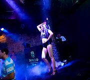 Vakarėlio klube &bdquo;Mojo Lounge Vilnius&ldquo; akimirka