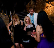 Vakarėlio klube &bdquo;Mojo Lounge Vilnius&ldquo; akimirka