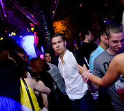 Vakarėlio klube &bdquo;Mojo Lounge Vilnius&ldquo; akimirka