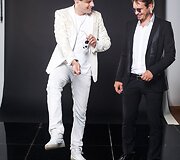 Saulius Prūsaitis ir Marijonas Mikutavičius 