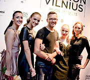 &bdquo;Fashion Vilnius Gala&ldquo; festivalio vakarėlio akimirka