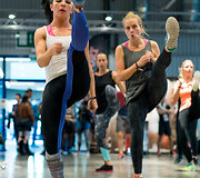 &bdquo;Reebok Fitness Challenge&ldquo; sporto festivalio akimirka