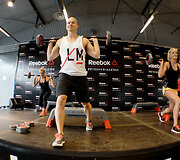 &bdquo;Reebok Fitness Challenge&ldquo; sporto festivalio akimirka