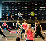 &bdquo;Reebok Fitness Challenge&ldquo; sporto festivalio akimirka