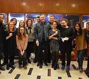 OKT/Vilniaus miesto teatro gastrolių akimirka