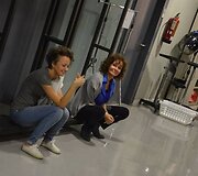 OKT/Vilniaus miesto teatro gastrolių akimirka