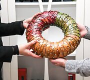 Ingos Smalinskaitės kurtas vainikas