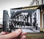 Fotoprojekto &bdquo;Žvilgsnis į praeitį&ldquo; kadras