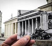 Fotoprojekto &bdquo;Žvilgsnis į praeitį&ldquo; kadras