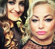 Ellada Sumanschii ir Nikoletta Kungurceva 