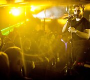 Vaido Baumilos koncerto SOHO klube akimirka