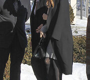 Celine Dion brolio Danielio laidotuvėse