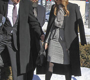 Celine Dion brolio Danielio laidotuvėse