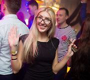 Vakarėlio klube &bdquo;Mojo Lounge&ldquo; akimirka