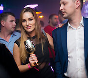 Vakarėlio klube &bdquo;Mojo Lounge&ldquo; akimirka
