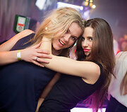 Vakarėlio klube &bdquo;Mojo Lounge&ldquo; akimirka