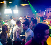 Vakarėlio klube &bdquo;Mojo Lounge&ldquo; akimirka