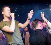 Vakarėlio klube &bdquo;Mojo Lounge&ldquo; akimirka