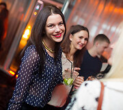 Vakarėlio klube &bdquo;Mojo Lounge&ldquo; akimirka
