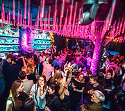 Vakarėlio &bdquo;Mojo Lounge&ldquo; Vilniuje akimirka