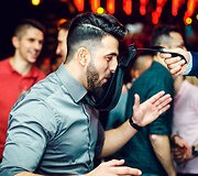 Vakarėlio &bdquo;Mojo Lounge&ldquo; Vilniuje akimirka