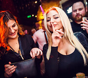 Vakarėlio &bdquo;Mojo Lounge&ldquo; Vilniuje akimirka