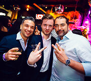 Vakarėlio &bdquo;Mojo Lounge&ldquo; Vilniuje akimirka