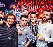 Vakarėlio klube &bdquo;Mojo Lounge&ldquo; akimirka