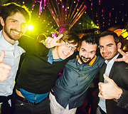 Vakarėlio klube &bdquo;Mojo Lounge&ldquo; akimirka