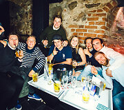 Vakarėlio klube &bdquo;Mojo Lounge&ldquo; akimirka