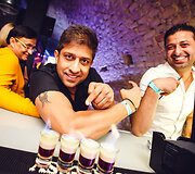 Vakarėlio klube &bdquo;Mojo Lounge&ldquo; akimirka