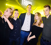 Vakarėlio klube TABOO akimirka