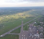 Agnės Grudytės skrydžio oro balionu akimirka