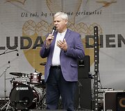 Aludarių &scaron;ventės akimirka