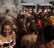 Vakarėlio &bdquo;Visada ry&scaron;kiai&ldquo; Palangoje akimirka