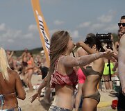 Vakarėlio &bdquo;Visada ry&scaron;kiai&ldquo; Palangoje akimirka