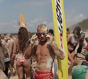 Vakarėlio &bdquo;Visada ry&scaron;kiai&ldquo; Palangoje akimirka