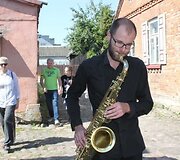 Jaunavedžius džiazo garsais sutiko Jonas Stankevičius