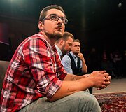 Laidos &bdquo;Geriausi mūsų vakarai&ldquo; akimirka