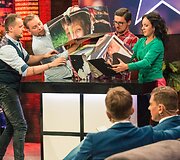 Laidos &bdquo;Geriausi mūsų vakarai&ldquo; akimirka