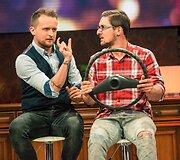 Laidos &bdquo;Geriausi mūsų vakarai&ldquo; akimirka