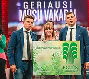 Laidos &bdquo;Geriausi mūsų vakarai&ldquo; akimirka