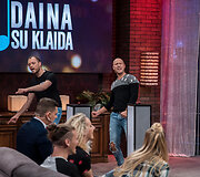 Laidos &bdquo;Geriausi mūsų vakarai&ldquo; akimirka