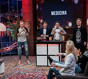 Laidos &bdquo;Geriausi mūsų vakarai&ldquo; akimirka