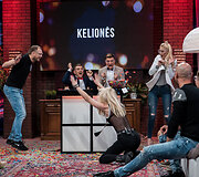 Laidos &bdquo;Geriausi mūsų vakarai&ldquo; akimirka