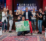 Laidos &bdquo;Geriausi mūsų vakarai&ldquo; akimirka