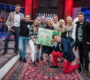 Laidos &bdquo;Geriausi mūsų vakarai&ldquo; akimirka