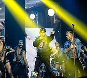 Donato Montvydo koncerto Klaipėdoje akimirka
