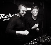 Vakarėlio klube &bdquo;Raketa&ldquo; akimirka
